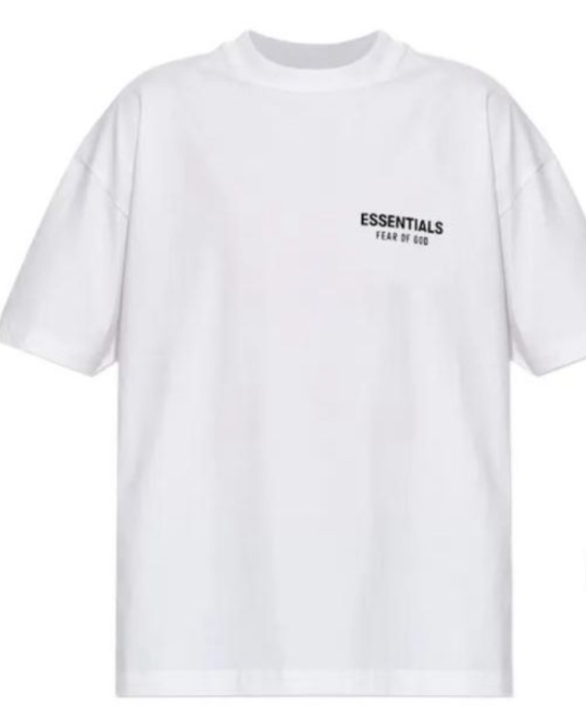 Playera Essentials Bright White
