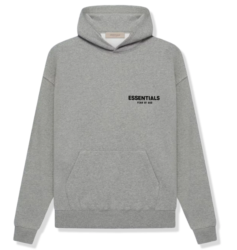 Hoodie Essential Dark oatmeal